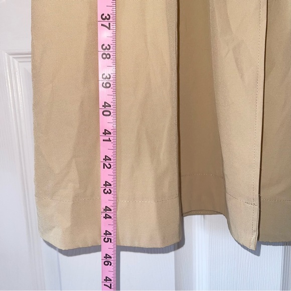 NWT GSTO beige & black safari khaki gaming midi dress, size large - Picture 14 of 14